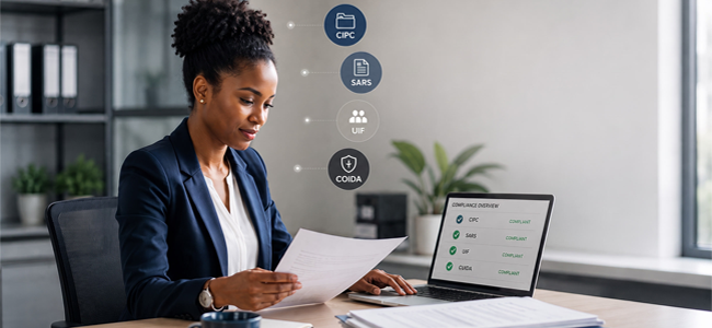 CIPC, SARS, UIF, COIDA ... Our Expertise Makes Compliance Easier